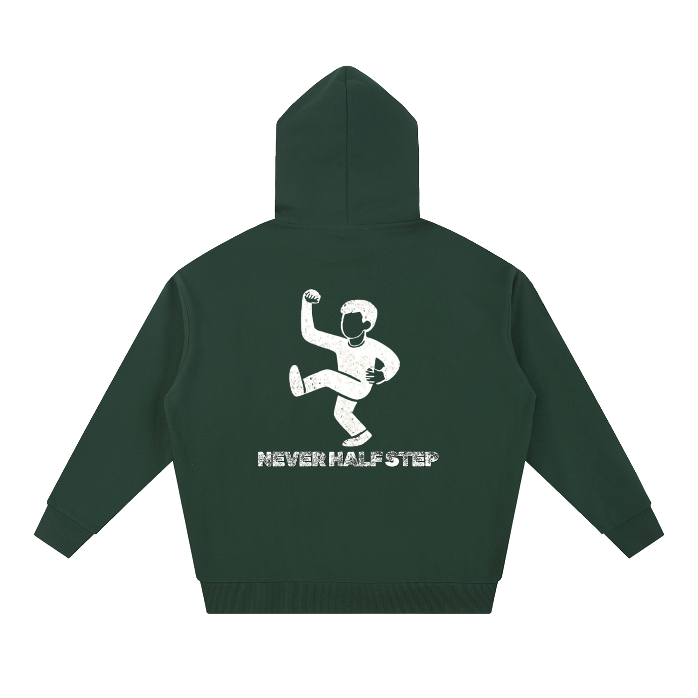 Empty State 'Never Half Step' Essential Heavyweight Hoodie