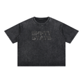 Empty State Mineral Wash Boxy Cotton T-Shirt
