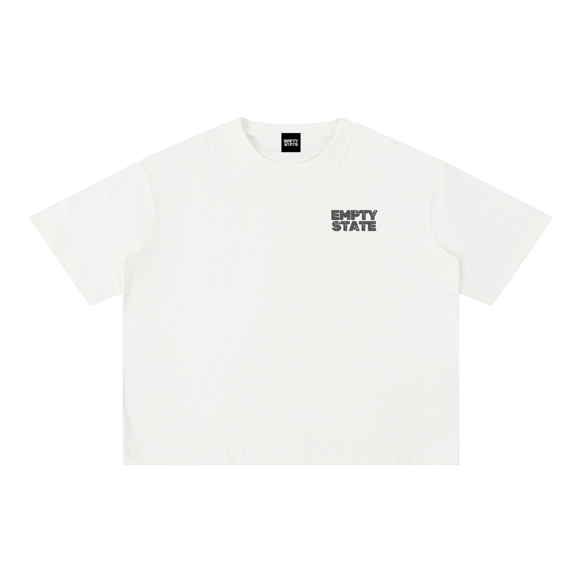 'Never Half Step' Mineral Wash Boxy Cotton T-Shirt