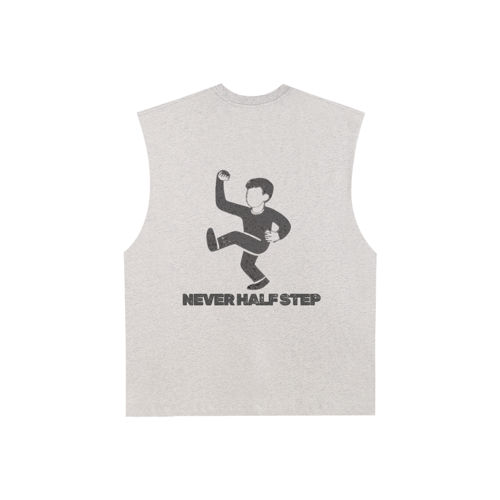 Tank,Top,Streetwear,Gym,Cotton,Fitness,Minimal,Summer