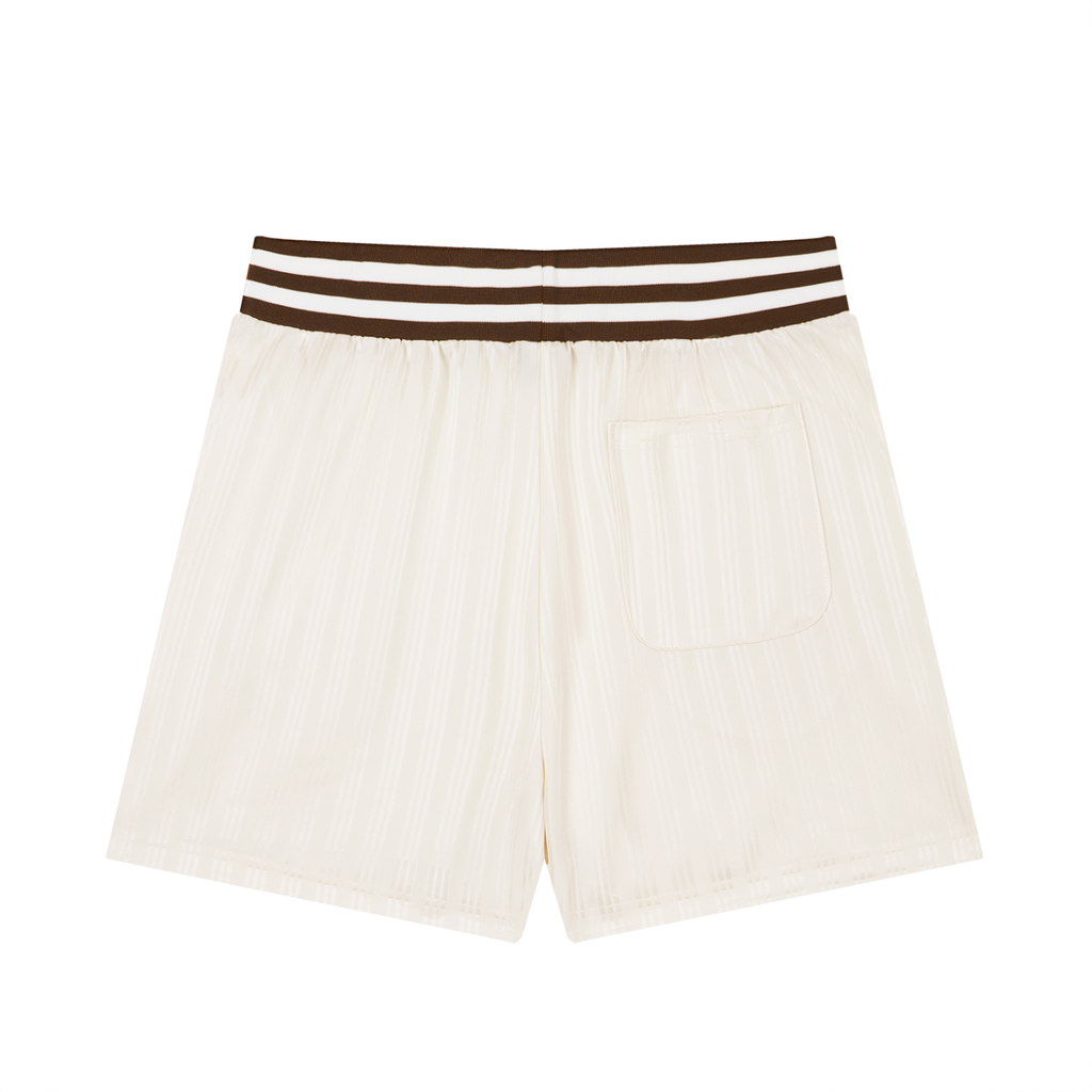 Empty State Unisex Striped Drawstring Shorts