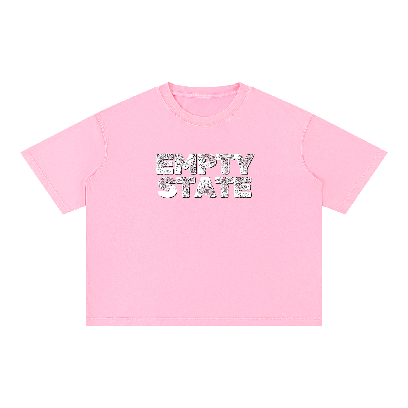 Empty State Mineral Wash Boxy Cotton T-Shirt