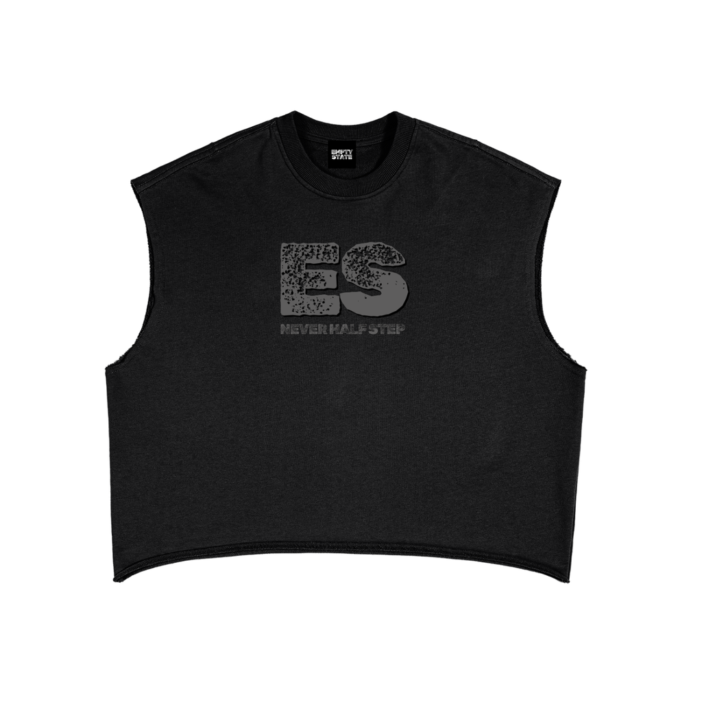 ES Logo French Terry Boxy Tank Top