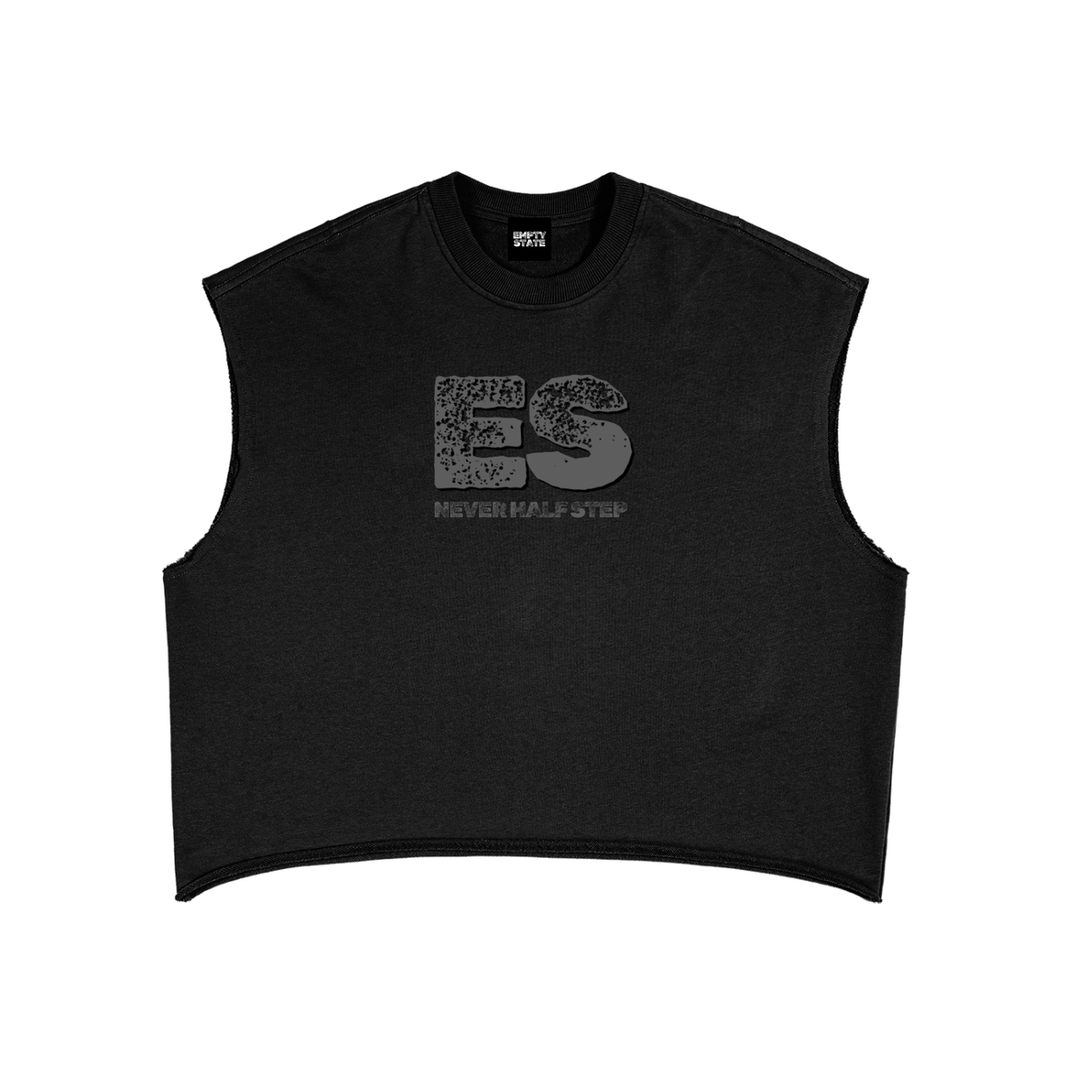 ES Logo French Terry Boxy Tank Top