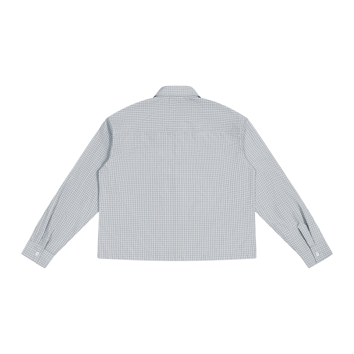 Empty State Unisex Boxy Plaid Long Sleeve Shirt